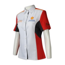 DS074 to sample making women's darts team shirt design short sleeve repair waist darts team shirt uniform company darts team shirt DS074 to sample making women's darts team shirt design short sleeve repair waist darts team shirt uniform company darts team shirt